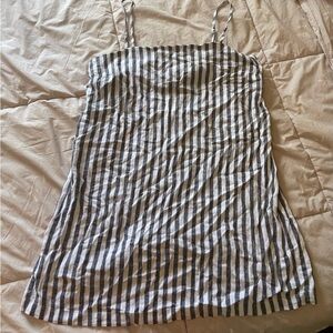 A New Day Dress blue and white striped Large